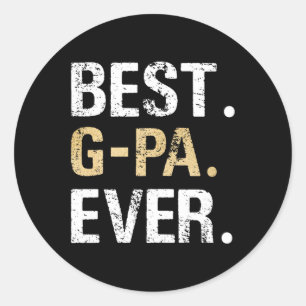 Adesivo Melhor Presente G-pa Graphic G-pa Da Avô Gra