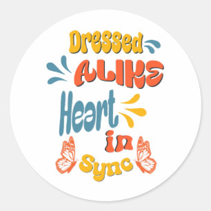 Adesivo Melhor presente para gêmeos e amigos gêmeos