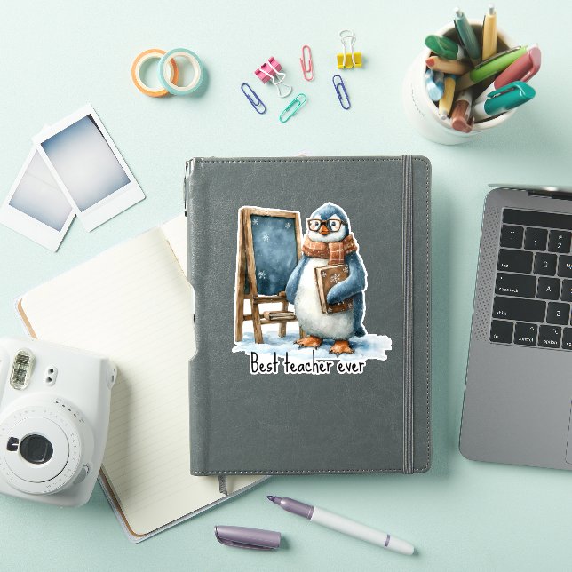 Adesivo Melhor Professor de Todos os Tempos Design de Ping (Capa para iPad)