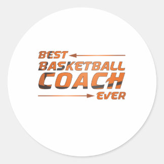 Adesivo Melhor treinador de basquetebol