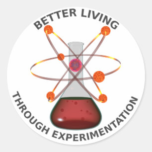 Adesivo Melhor vida com a experimentação