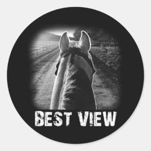 Adesivo Melhor Visão Do Cavalo Das Ideias Do Cavalo De Trá