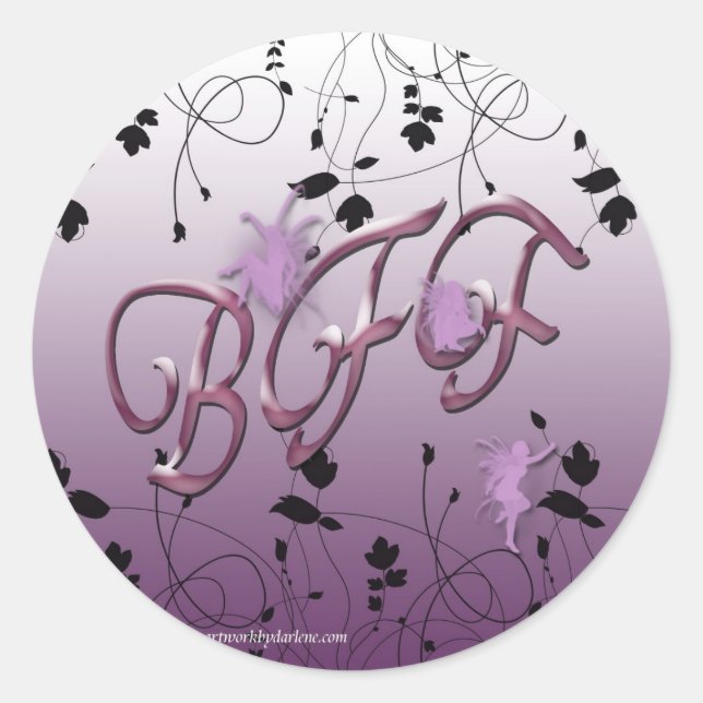 Adesivo Melhores amigos para sempre (Frente)