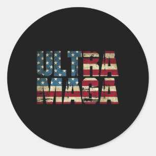 Adesivo Melhores presentes na bandeira americana Anti Joe