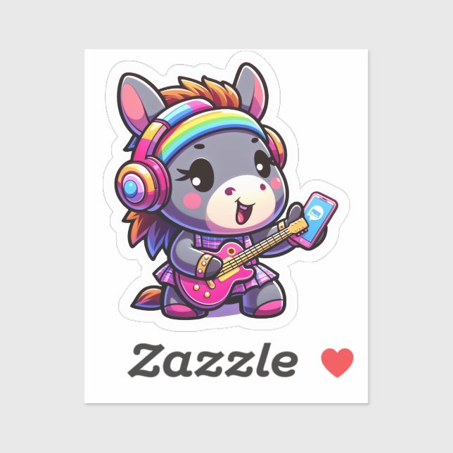 Adesivo Melody-Sweet Donkey (Folha)