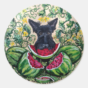 Adesivo Melões de Terrier do Scottish