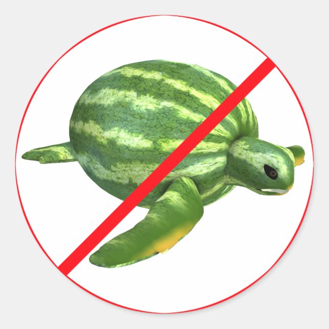 Adesivo Melonturtes Proibidas! (Frente)