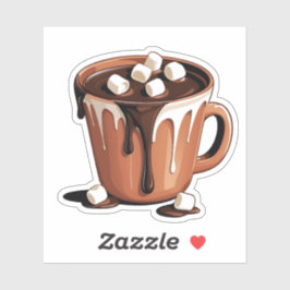 Adesivo Melting Chocolate Volcano Fantasy sticker