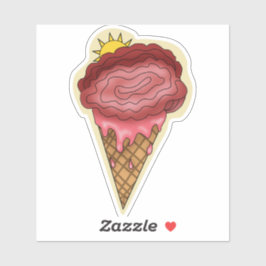 Adesivo Melty Brain Cone