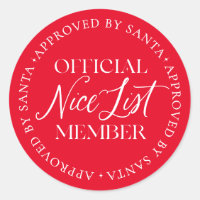 Membro da Lista Nice Aprovado Por Natal De Papais 