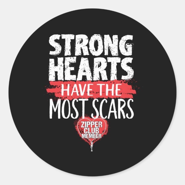 Adesivo Membro do Zipper Club Abre O Sobrevivente de Cirur (Frente)