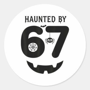 Adesivo Meme 6 7 Italian Brainrot Fantasia de Halloween As