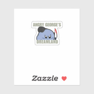 Adesivo Meme Angry George's Dreamland