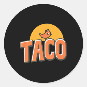 Adesivo Meme de Frango Engraçado Taco da Moda Trump Sempre