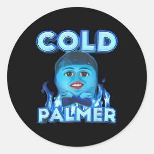 Adesivo Meme de Palmer Frio, Meme Divertido
