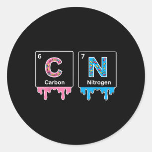Adesivo Meme Divertido 67 Ciência Química Humor Nerd Tabel