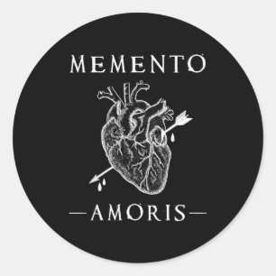 Adesivo Memento Amoris. Coração Sangrando & Gothic Arrow