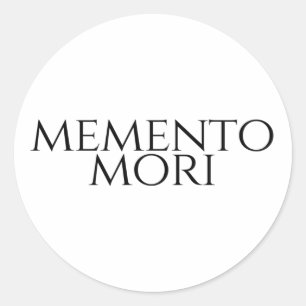 Adesivo Memento Mori