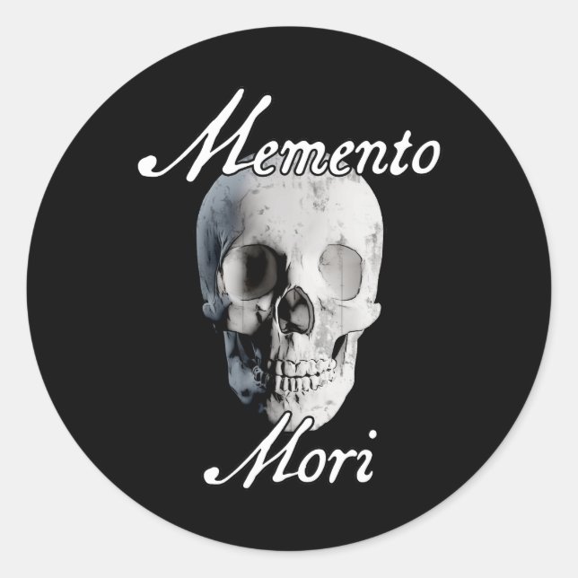 Adesivo Memento Mori (Frente)