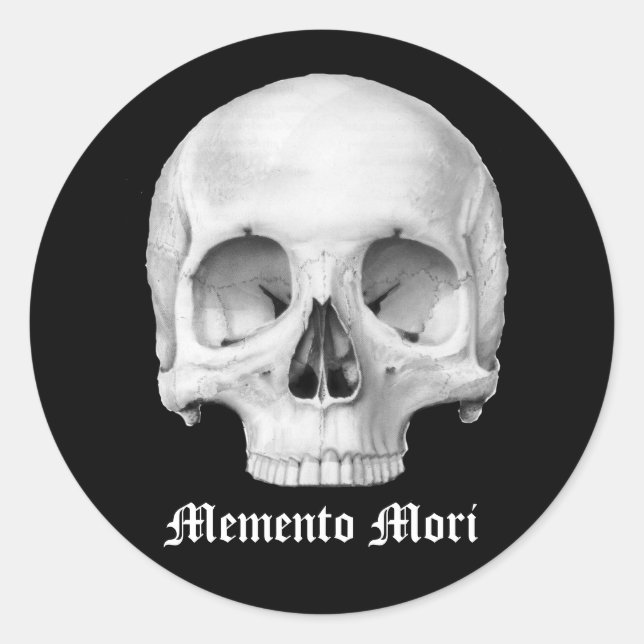Adesivo Memento mori Stickers (Frente)