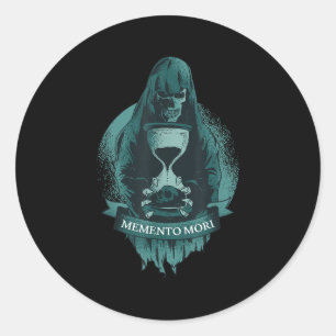Adesivo Memento Mori Stoic Latino Stoicismo Filosofia Reme