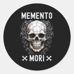 Adesivo Memento Mori Stoic Mortalidade Stoicismo Filosofia