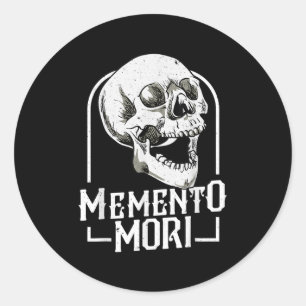 Adesivo Memento Mori Stoicismo Mortalidade Filosofia Q