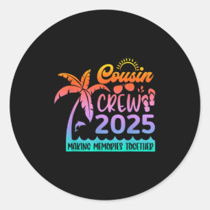 Adesivo Memória do Fazer do Funny Cousin Crew 2025 Summer 