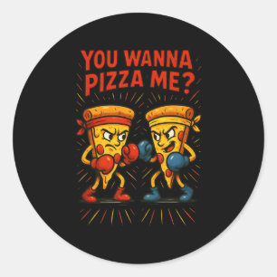 Adesivo Memória Engraçada Da Pizza - Quer Pizza Me