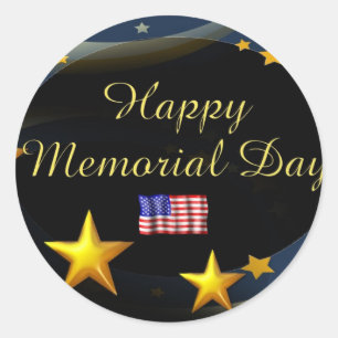 Adesivo Memorial Day feliz