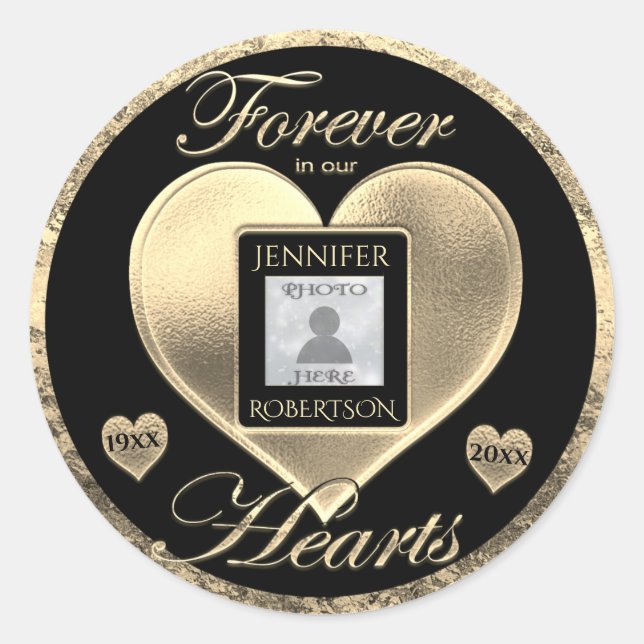 Adesivo Memorial de Fotografias Personalizado no Chaveiro  (Frente)