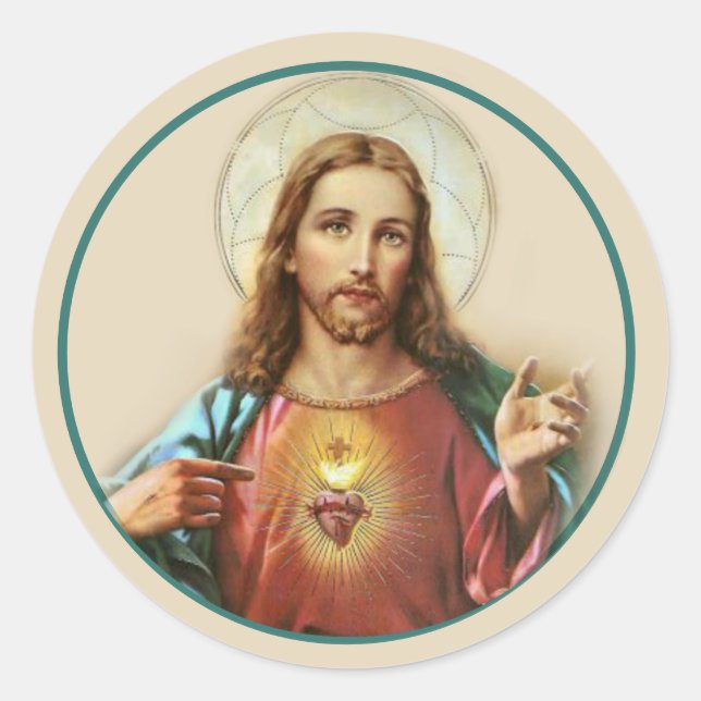 Adesivo Memorial de Jesus Cristo, Simpatia Católica (Frente)