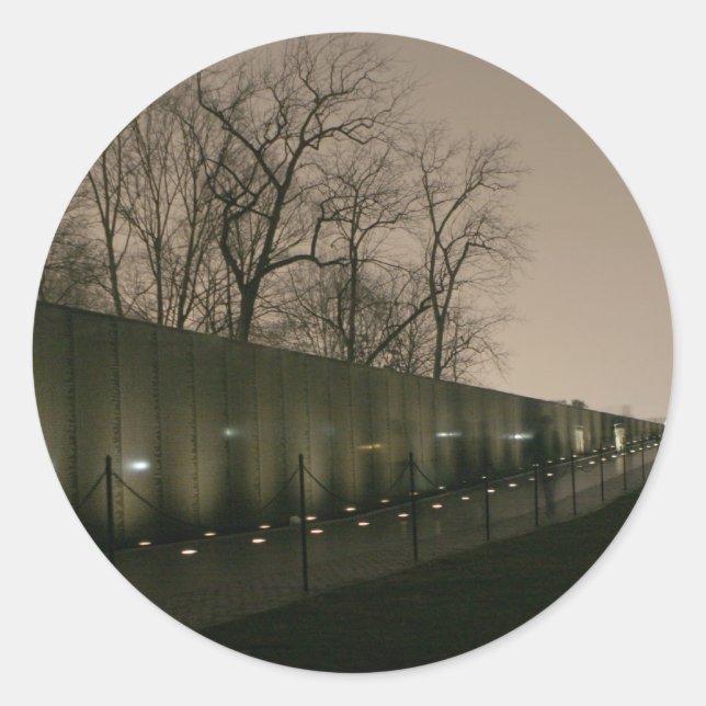 Adesivo Memorial dos Veteranos do Vietnã (Frente)