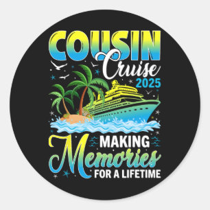 Adesivo Memórias De Fazer Do Cousin Cruise 2025 Para Uma V