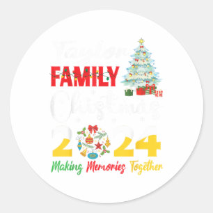 Adesivo Memórias do Fazer da Família Taylor Natal 2024