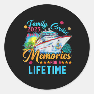 Adesivo Memórias Do Fazer Da Family Cruise 2025 Para A Vid
