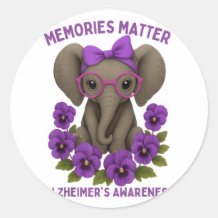 Adesivo Memórias Heimer Consciência Flor de Elefante Puro