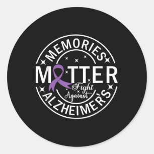 Adesivo Memórias lutam contra Heimers