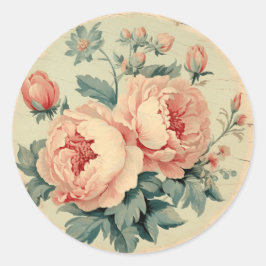 Adesivo Memórias Tênues, Peach Shabby Chic