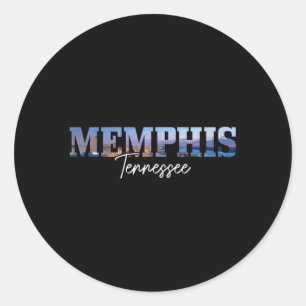 Adesivo Memphis Skyline Tennessee