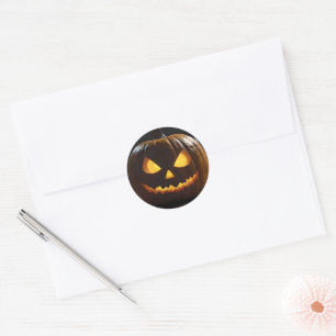 Adesivo Menacing Halloween Pumpkin,