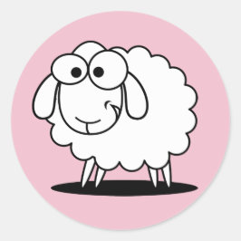 Adesivo Menina, cola cor-de-rosa