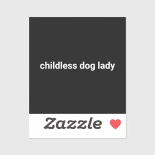 Adesivo Menina de cachorro infantil minimalista, preto eng