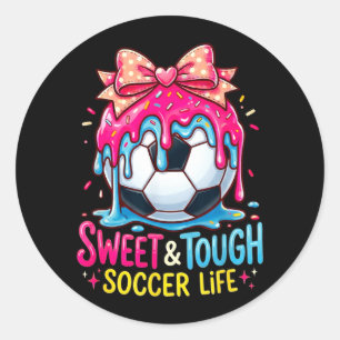 Adesivo Menina de Futebol Drip Garotas Coquette Arco Futeb