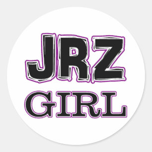 Adesivo Menina de JRZ