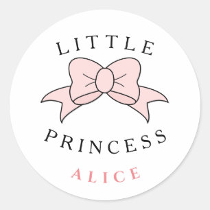 Adesivo Menina de Princesa Moderna Personalizada