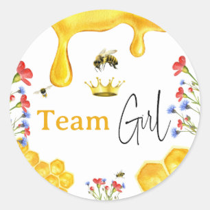 Adesivo Menina de Raio Amarelo Elegante