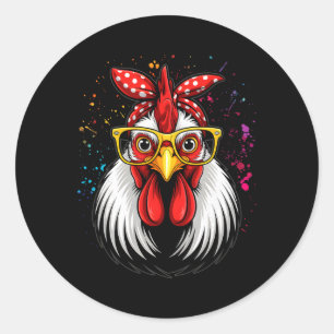 Adesivo Menina do Frango Ndana - Proprietária de Aves Cria