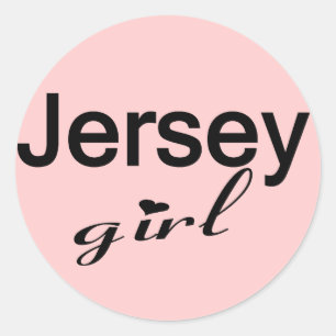 Adesivo Menina do jérsei