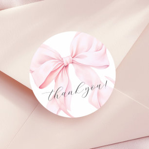 Adesivo Menina do Laço Rosa Primeiro Aniversário